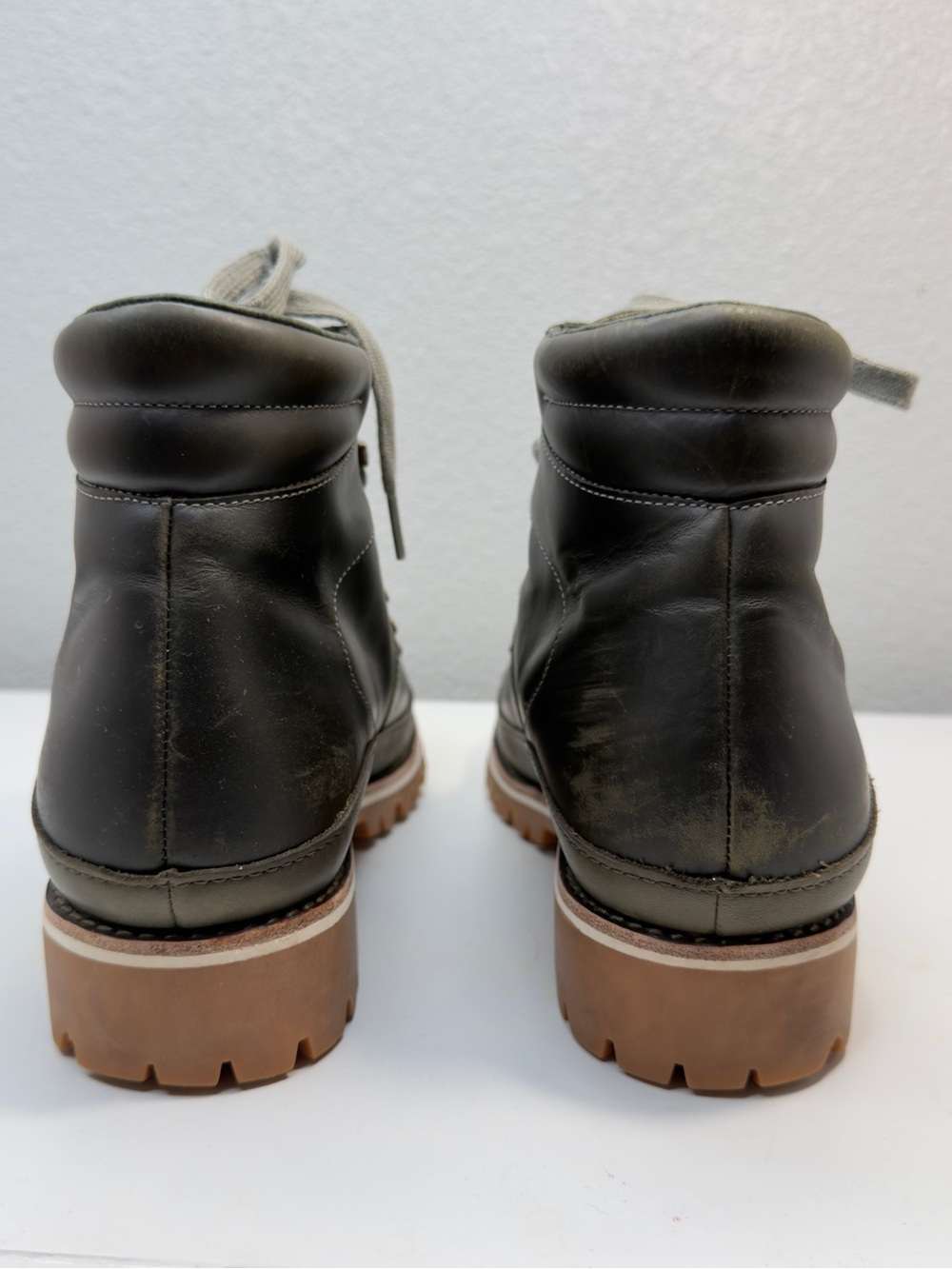 Chaco Fields WP Women's Hiking Boots Olive Green Leather Waterproof Size 8.5 - Picture 8 of 14